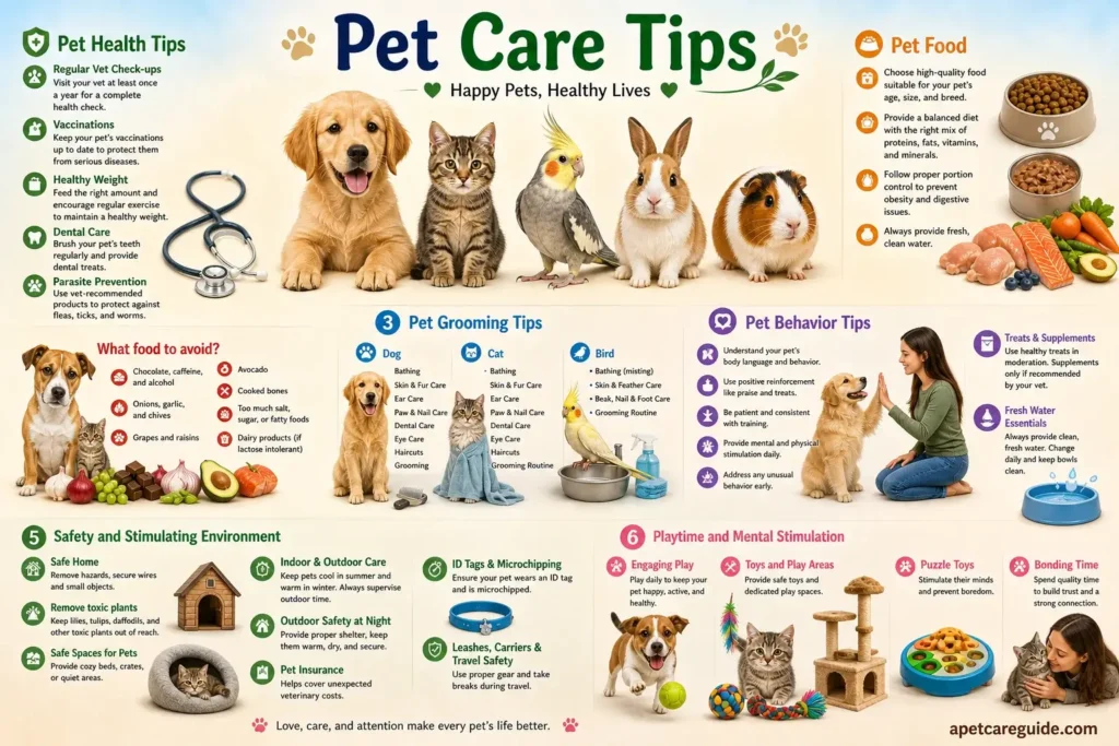 Pet care tips