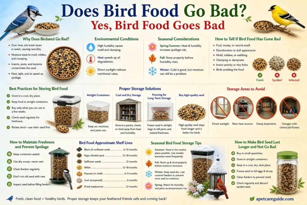 Does Bird Food Go Bad