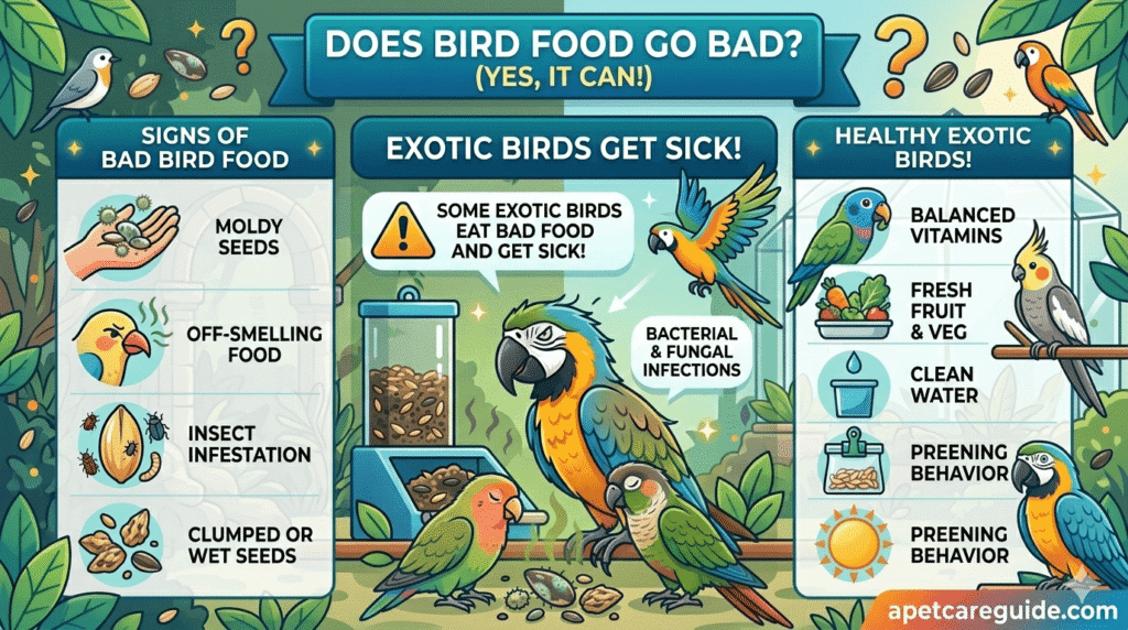 Does Bird Food Go Bad