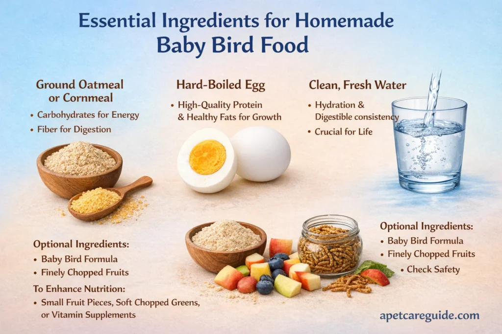 How to Make Baby Bird Food