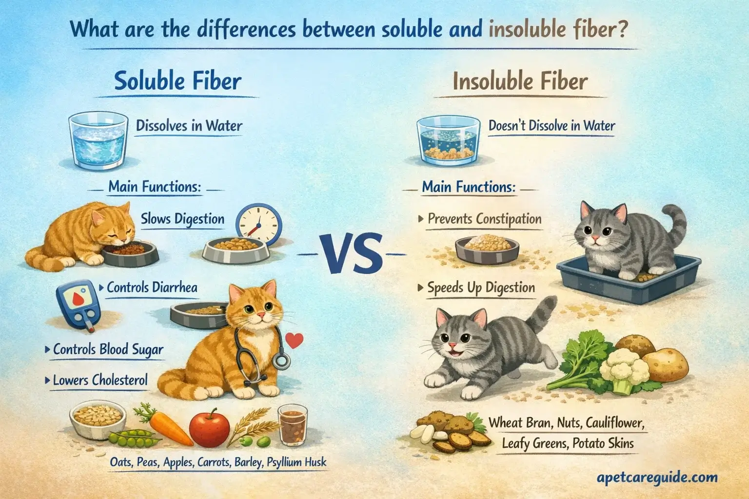 Differences Between Soluble And Insoluble Fiber