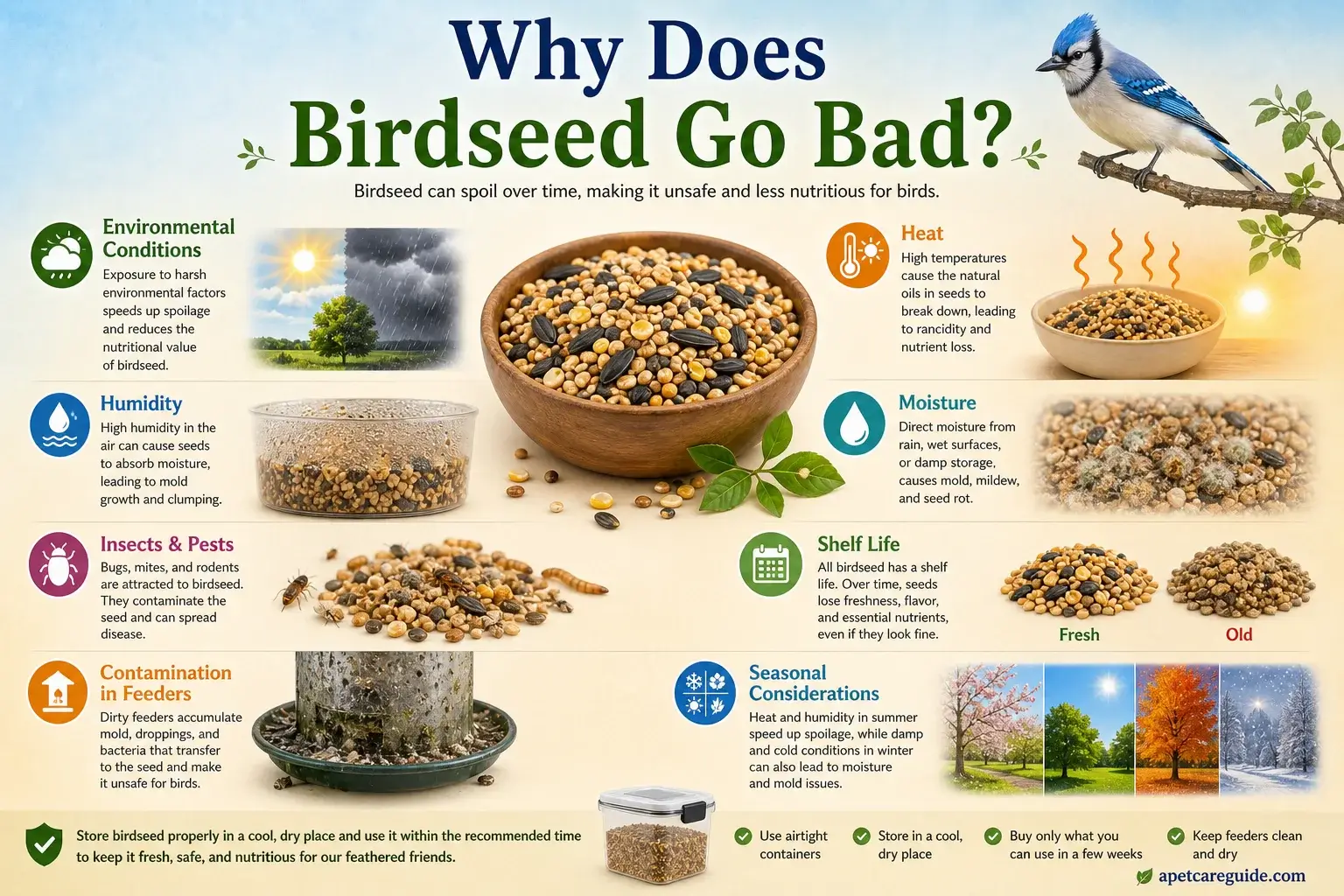 Can Bird Food Go Bad?