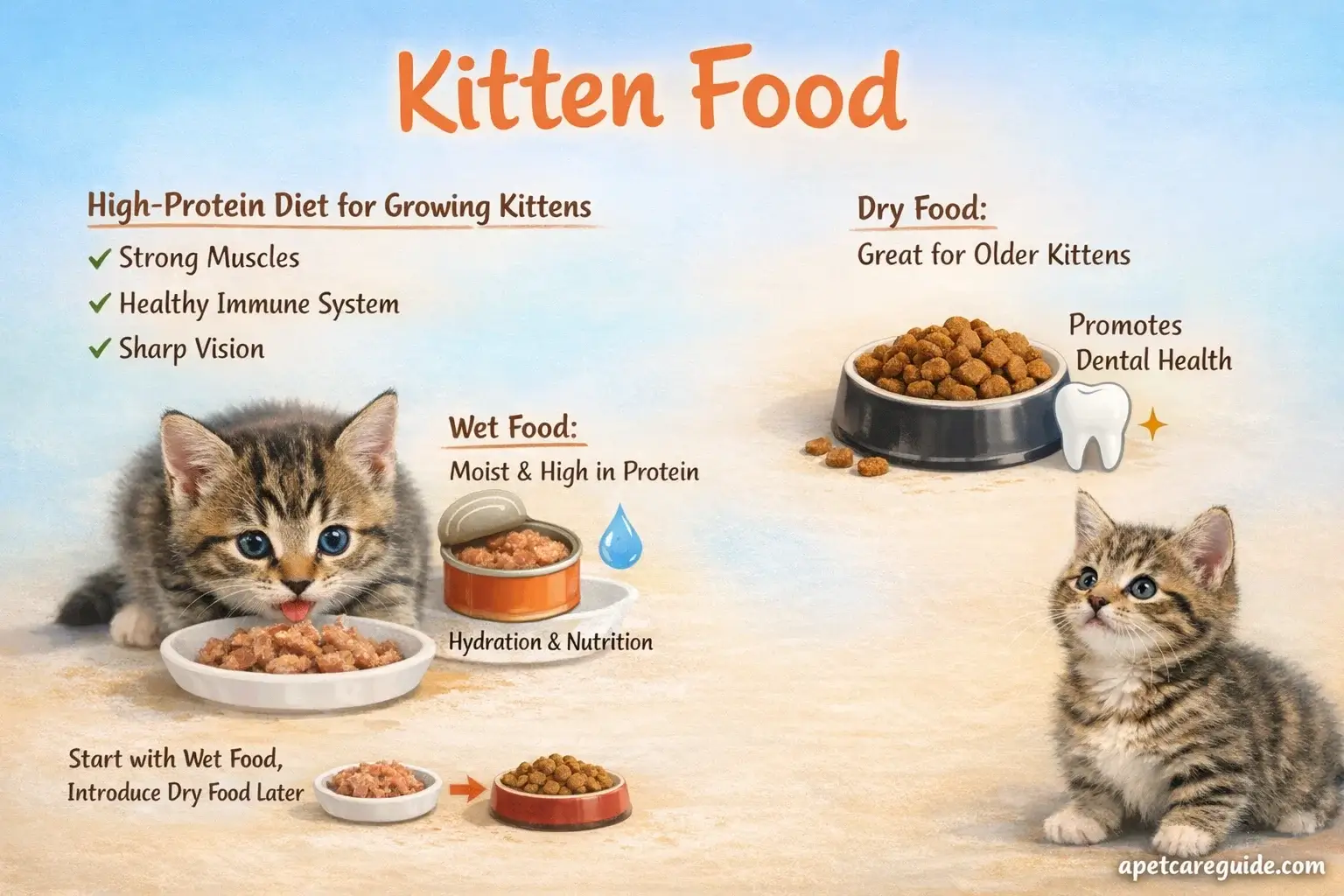 wet & dry kitten food high protein kitten food