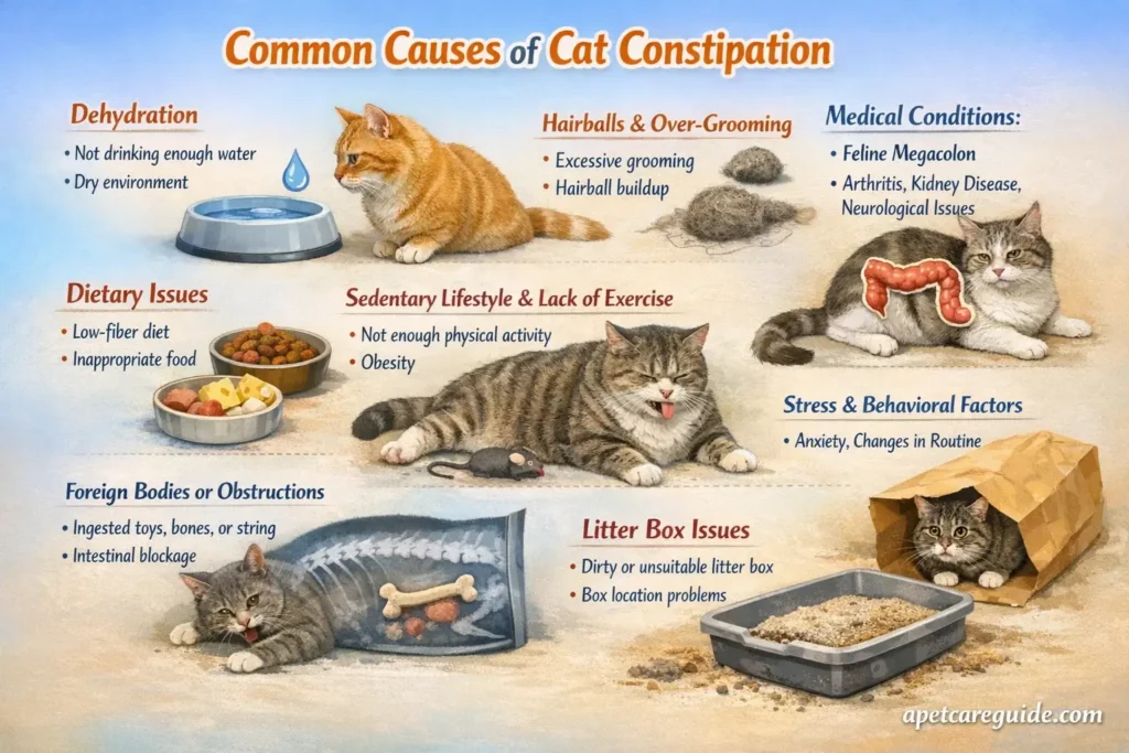 Causes of Cat Constipation