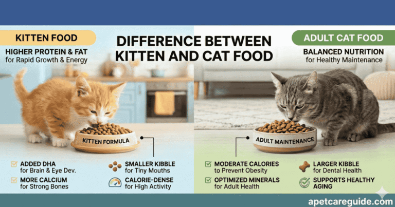 Difference Between Kitten And Cat Food