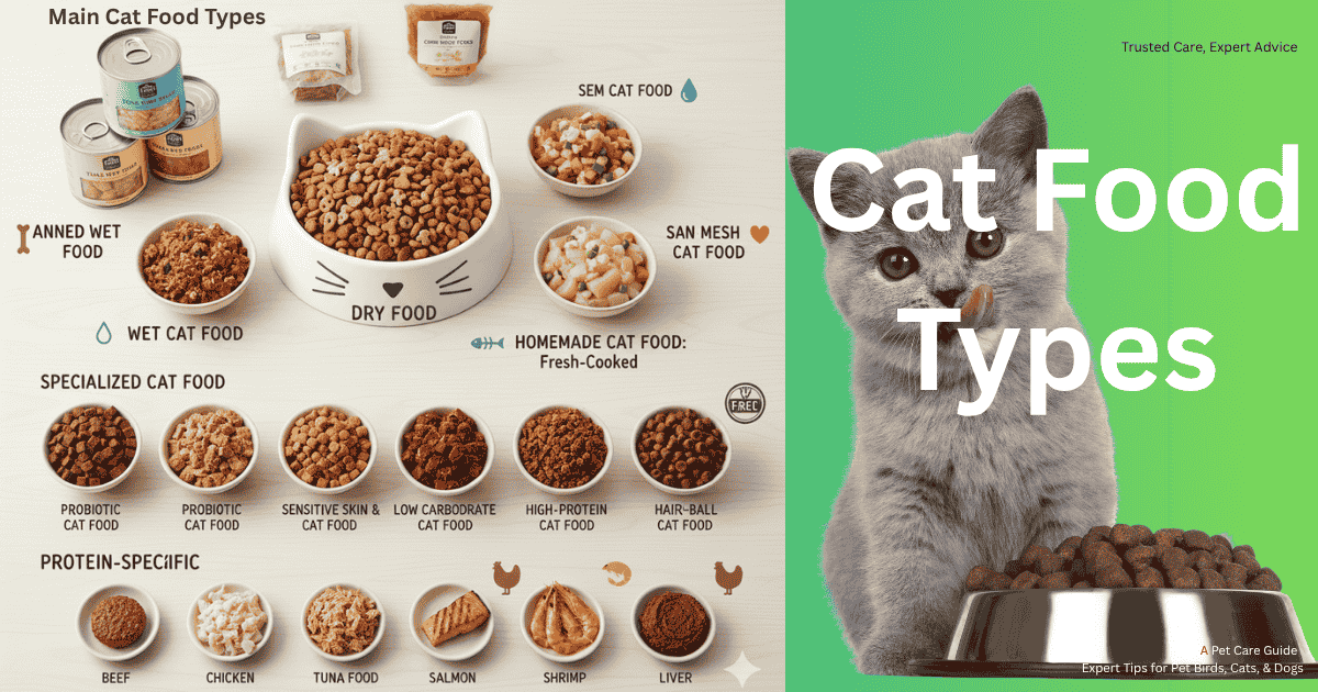 Perfect Guide To Cat Food Types For Healthy Cats 2026