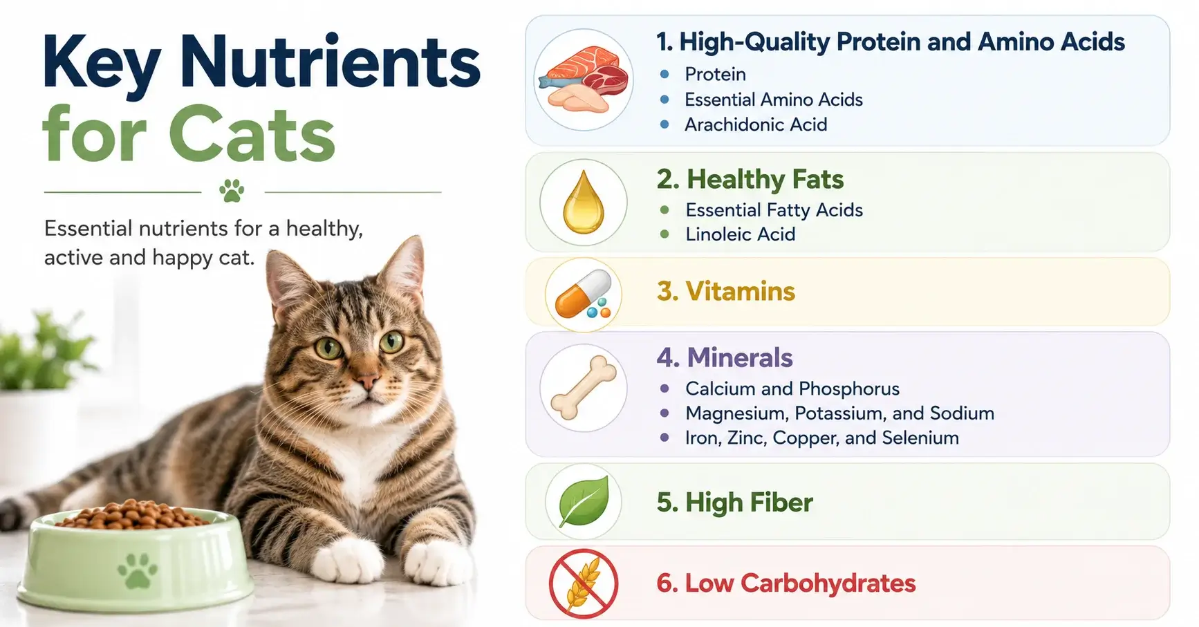 Cat Nutrition Guide important nutrient for a cat