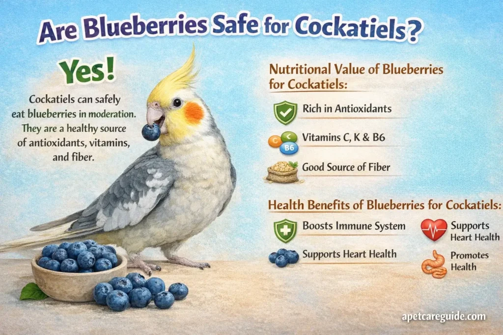 Blueberries Good for Cockatiels