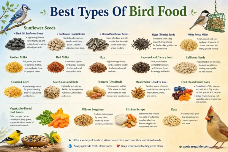 Types Of Bird Food