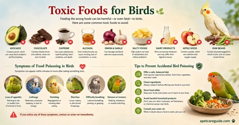 Toxic Foods for Birds