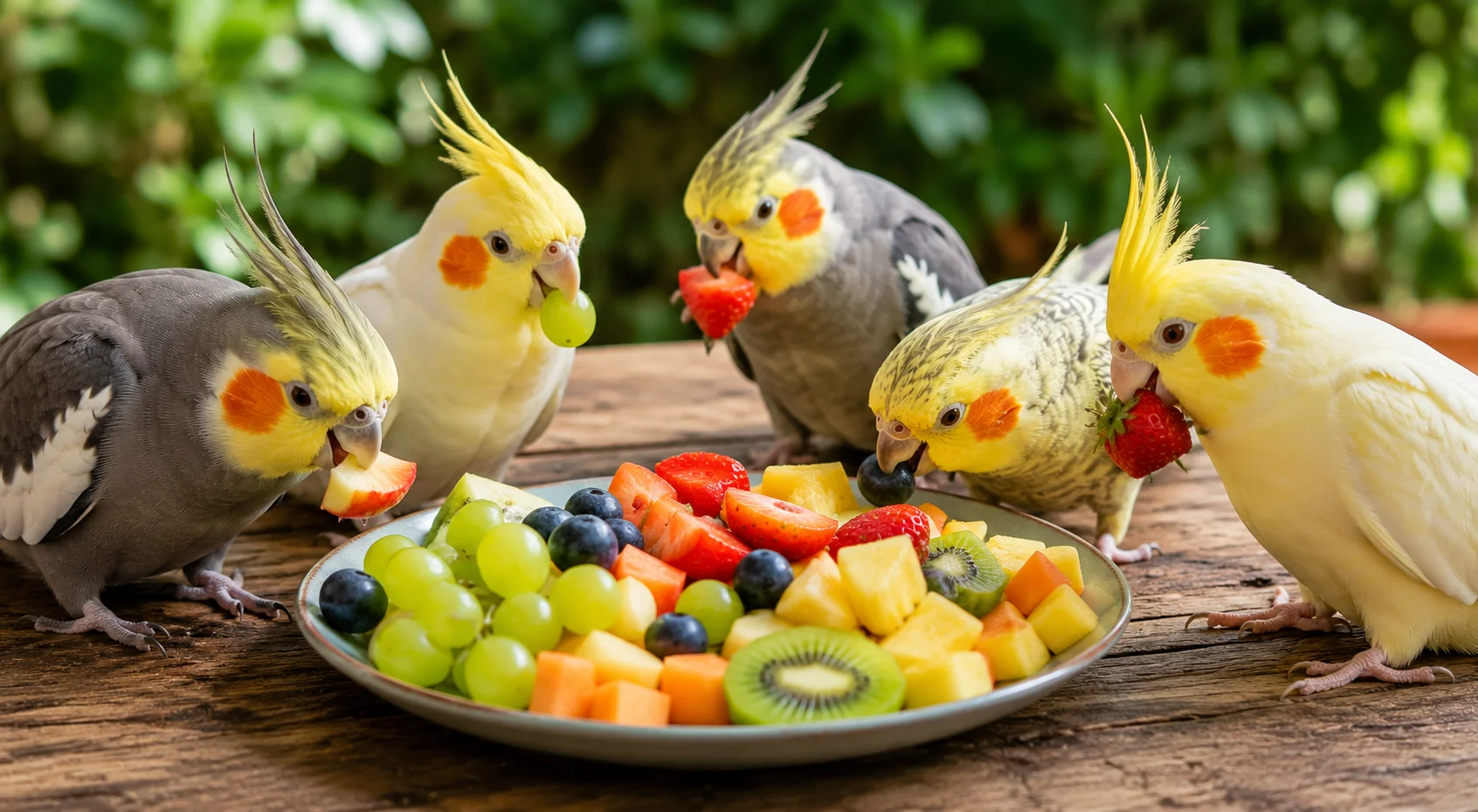 Safe Fruits for Cockatiels Safe Fruits for Cockatiels